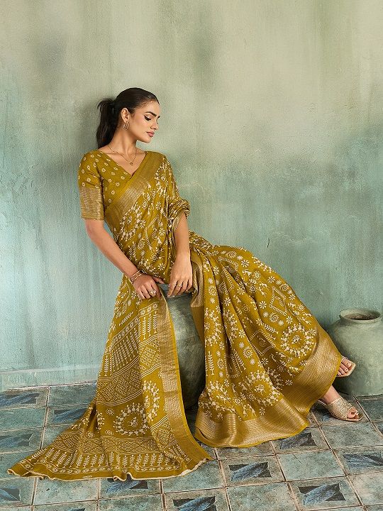 Amrah Wholesale Mahek 233 Marshmello Silk Saree