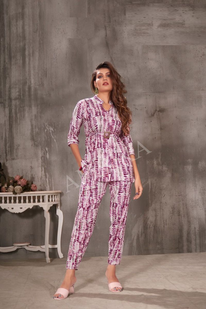 Amrah Wholesale Mast 3 Rayon Fancy Western Wear Co Ord Set Collection - Amrah Wholesale
