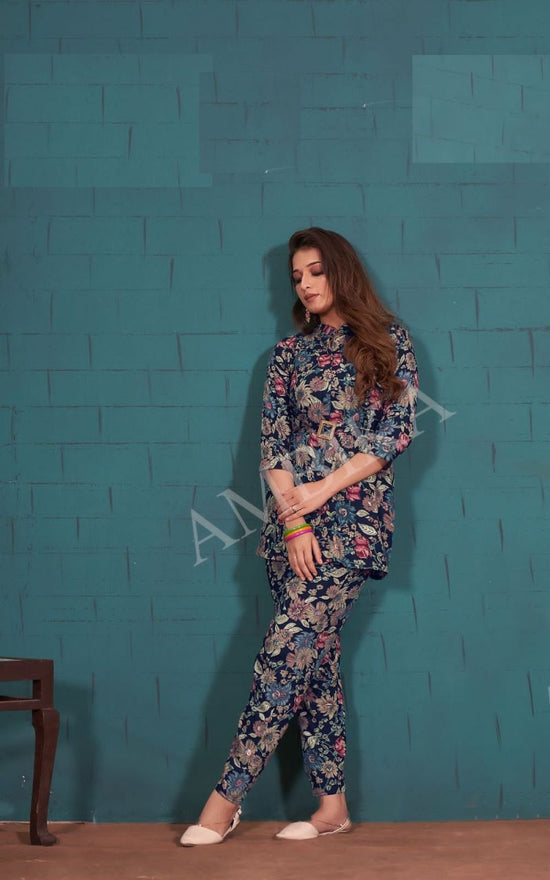 Amrah Wholesale Mast 3 Rayon Fancy Western Wear Co Ord Set Collection - Amrah Wholesale