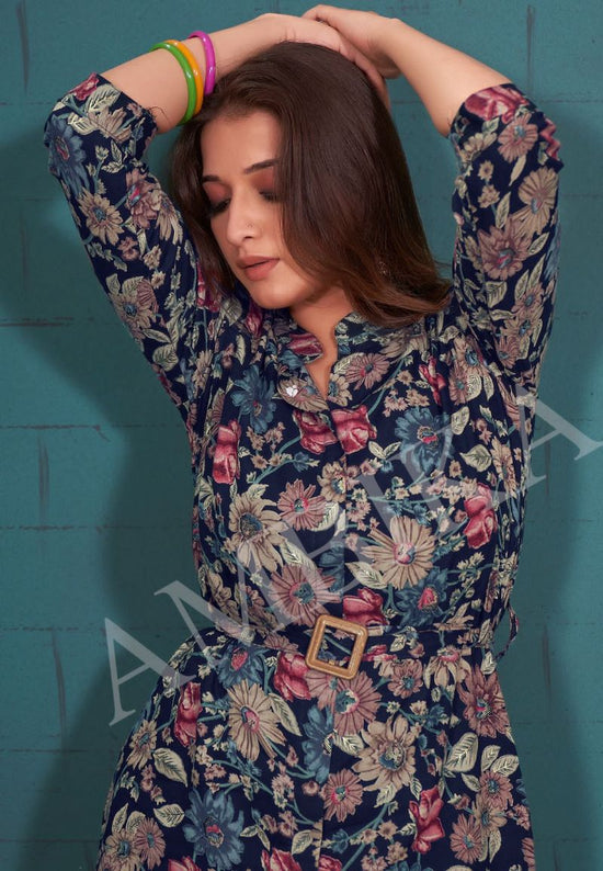 Amrah Wholesale Mast 3 Rayon Fancy Western Wear Co Ord Set Collection - Amrah Wholesale