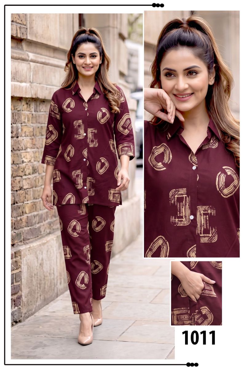 Amrah Wholesale Mayra Vol 2 Liva Rayon Co Ord Set