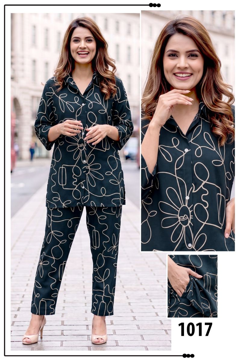 Amrah Wholesale Mayra Vol 2 Liva Rayon Co Ord Set