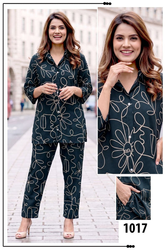 Amrah Wholesale Mayra Vol 2 Liva Rayon Co Ord Set