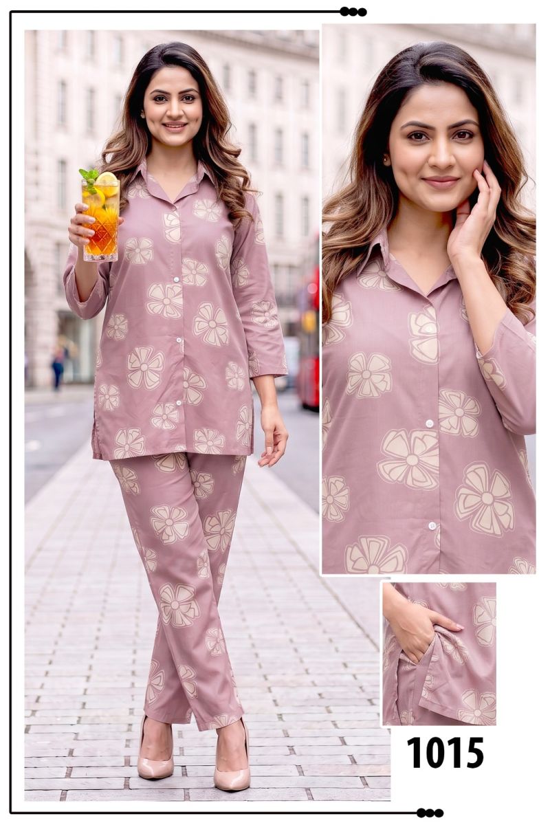Amrah Wholesale Mayra Vol 2 Liva Rayon Co Ord Set