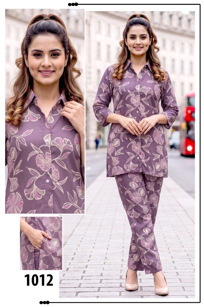 Amrah Wholesale Mayra Vol 2 Liva Rayon Co Ord Set