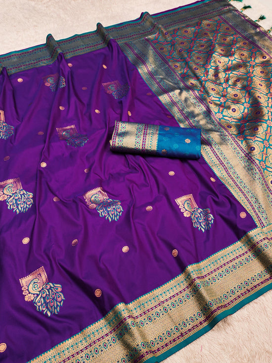 Amrah Wholesale Mb Morni Paithan Vol 2 Banarasi Silk Saree