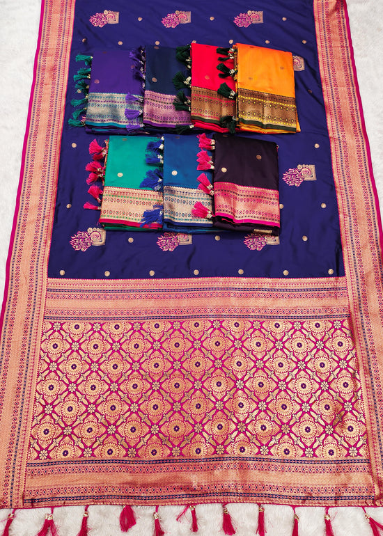 Amrah Wholesale Mb Morni Paithan Vol 2 Banarasi Silk Saree