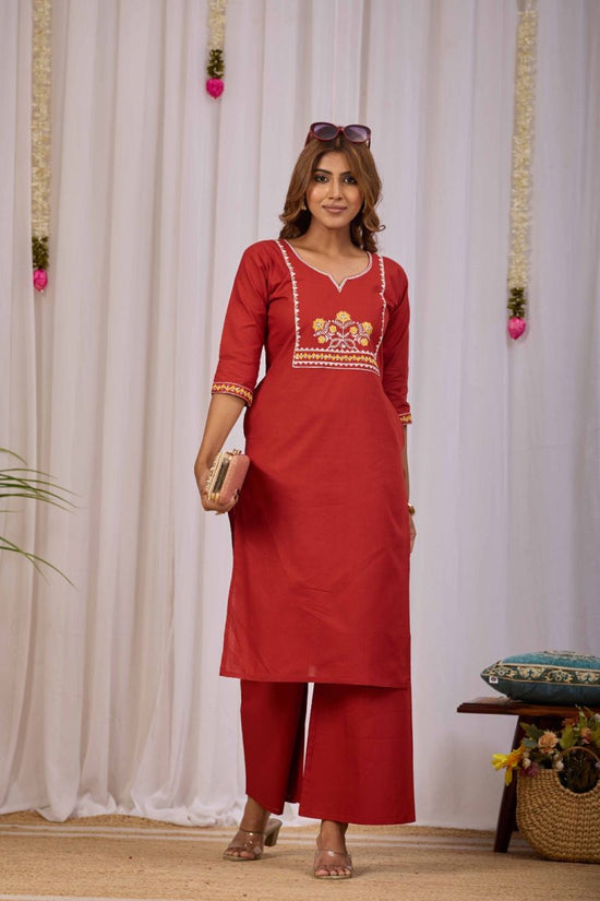 Amrah Wholesale Md Mahi 128 Dhabu Cotton Printed Kurti Pant Set