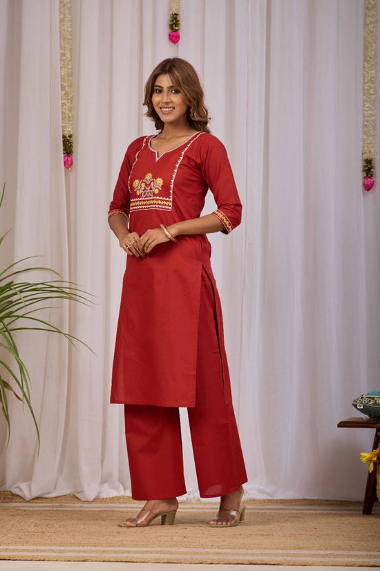 Amrah Wholesale Md Mahi 128 Dhabu Cotton Printed Kurti Pant Set