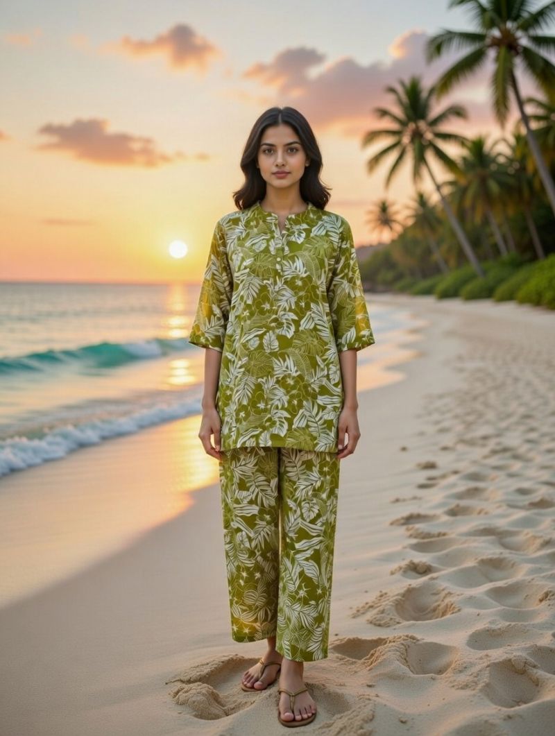 Amrah Wholesale Md Mahi 6 Rayon Co Ord Set