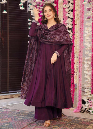Amrah Wholesale Md Mahi N2 Vichitra Embroidered Kurti Palazzo Dupatta Set