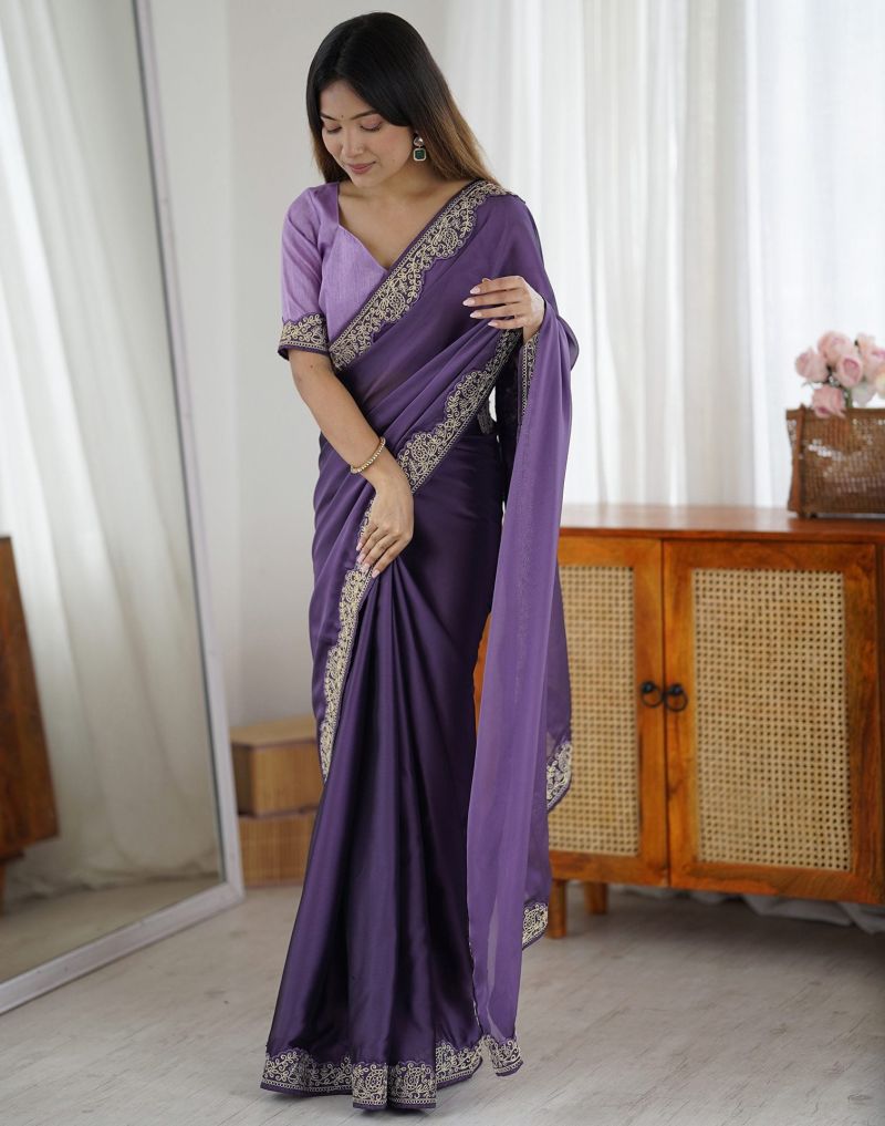 Amrah Wholesale Md Mahi N5 Rangoli Silk Cording Work Saree