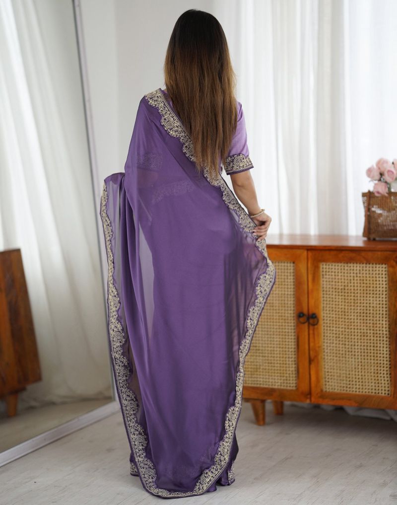 Amrah Wholesale Md Mahi N5 Rangoli Silk Cording Work Saree