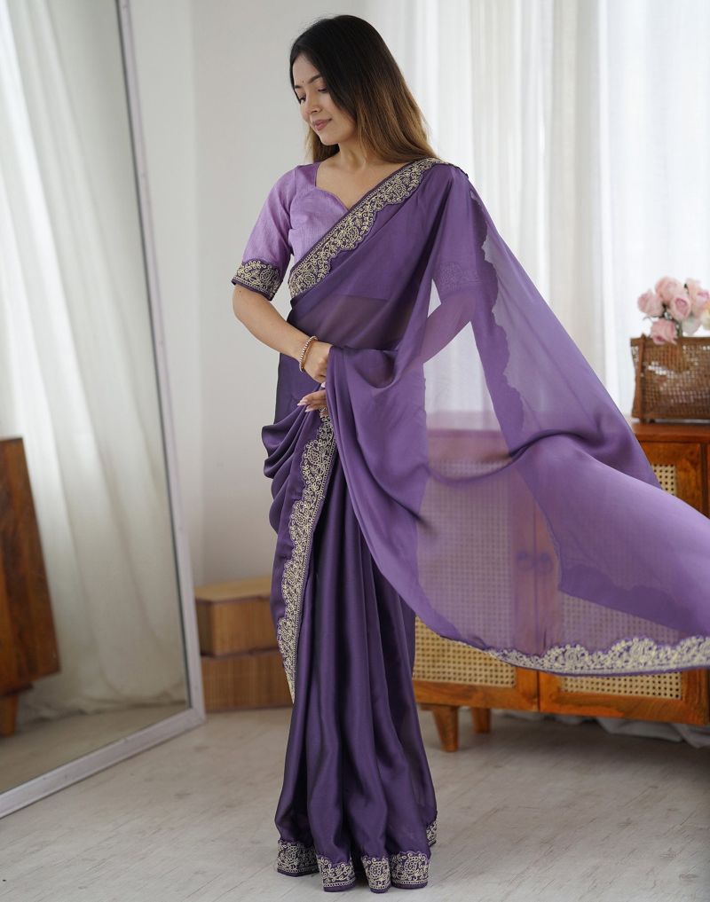Amrah Wholesale Md Mahi N5 Rangoli Silk Cording Work Saree