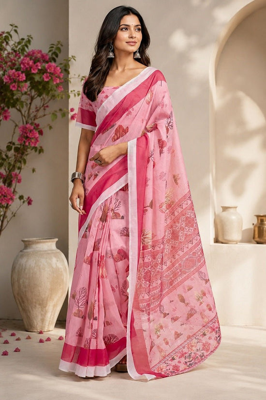 Amrah Wholesale Meera 339 Chanderi Cotton Ready To Wear Saree - Amrah Wholesale