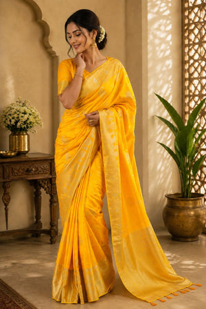 Amrah Wholesale Meera 344 Pure Silk Zari Weaving Designer Saree