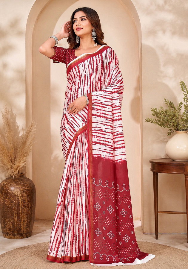 Amrah Wholesale Meera 351 Linen Digital Printed Casual Wear Saree