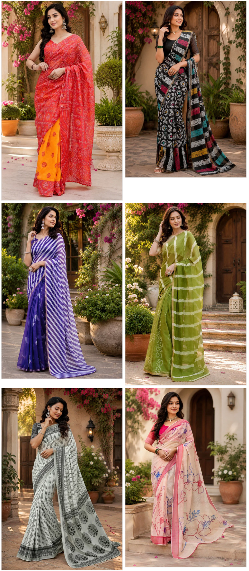 Amrah Wholesale Meera 357 Chanderi Cotton Digital Printed Ready To Wear Saree