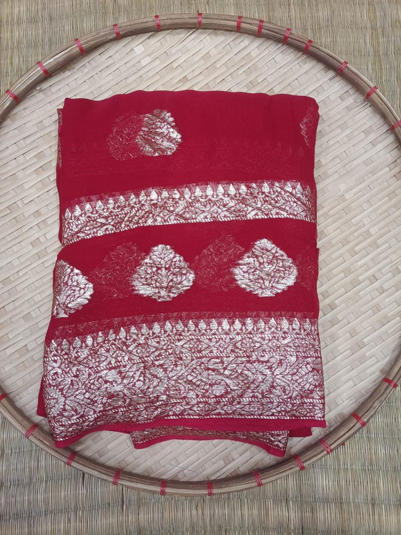 Amrah Wholesale Meraki Vol 22 Viscose Georgette Saree