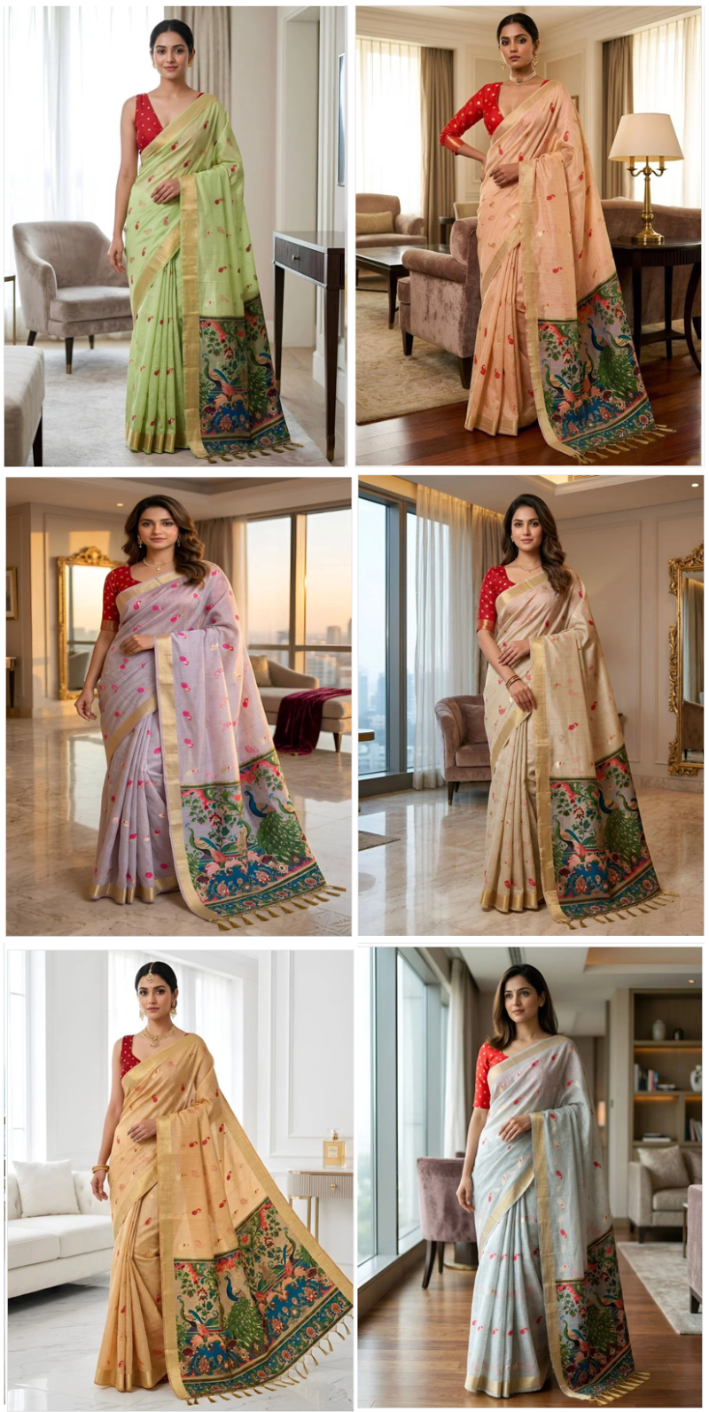 Amrah Wholesale Mv Vis 2 Cotton Jacquard Worked Saree Collection