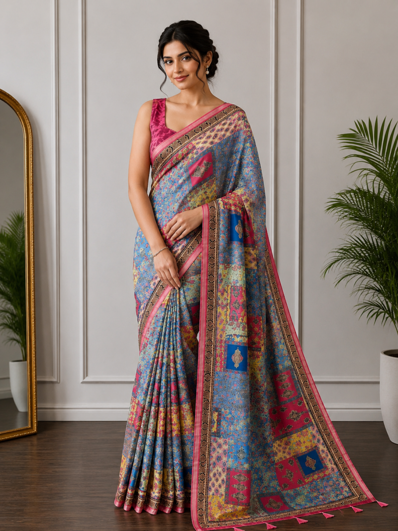 Amrah Wholesale Mv Vis 37 Cotton Saree