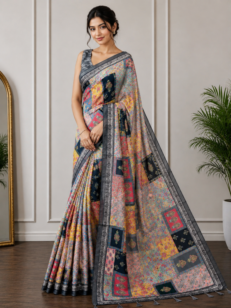 Amrah Wholesale Mv Vis 37 Cotton Saree