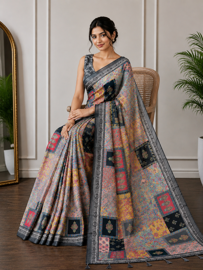 Amrah Wholesale Mv Vis 37 Cotton Saree