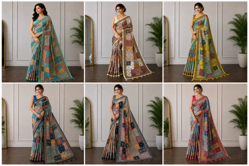 Amrah Wholesale Mv Vis 37 Cotton Saree