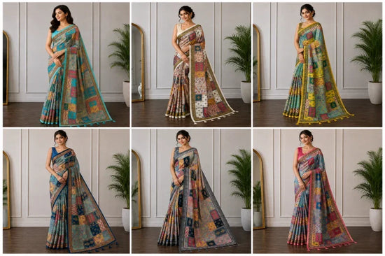 Amrah Wholesale Mv Vis 37 Cotton Saree