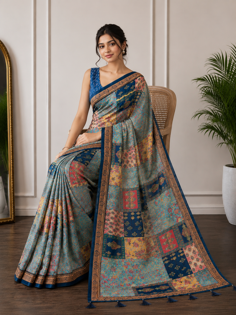 Amrah Wholesale Mv Vis 37 Cotton Saree