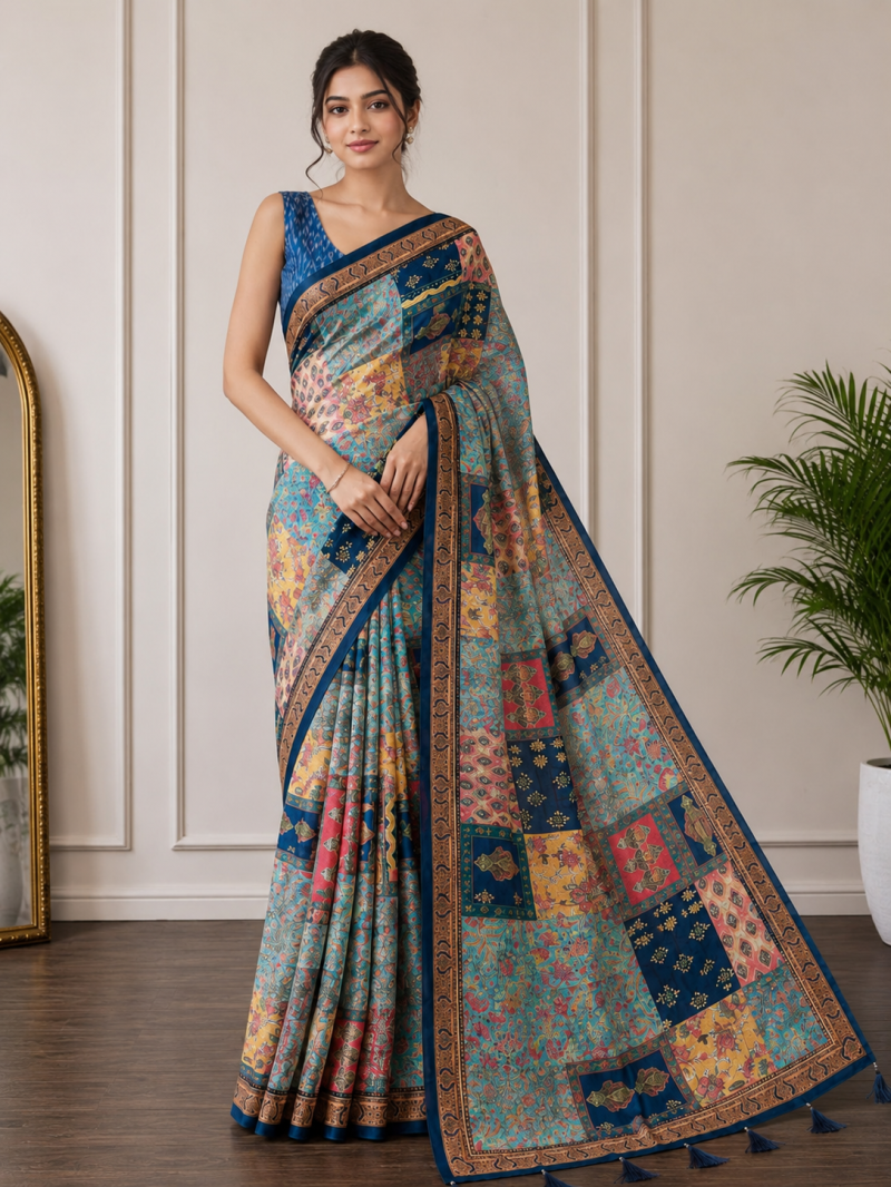 Amrah Wholesale Mv Vis 37 Cotton Saree