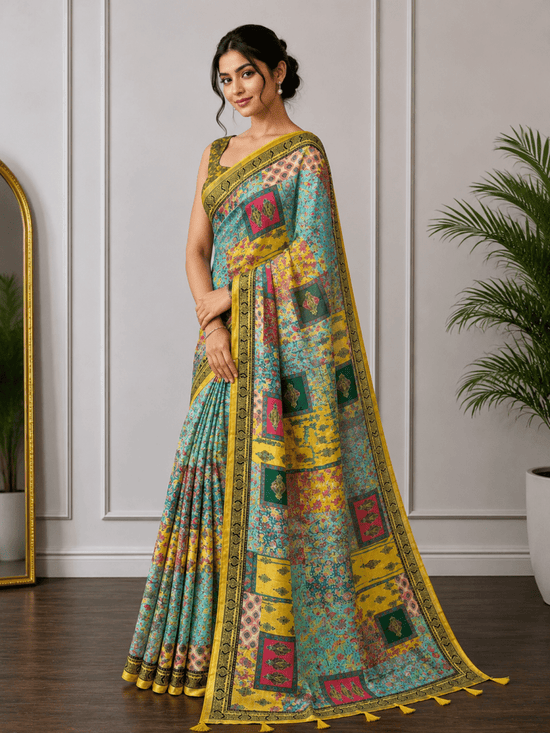 Amrah Wholesale Mv Vis 37 Cotton Saree - Amrah Wholesale