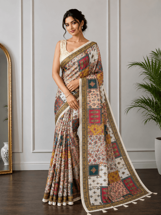Amrah Wholesale Mv Vis 37 Cotton Saree - Amrah Wholesale