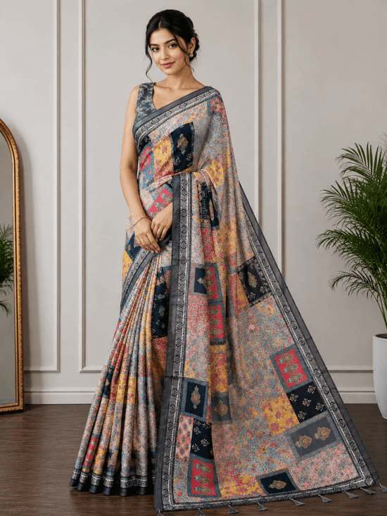 Amrah Wholesale Mv Vis 37 Cotton Saree - Amrah Wholesale