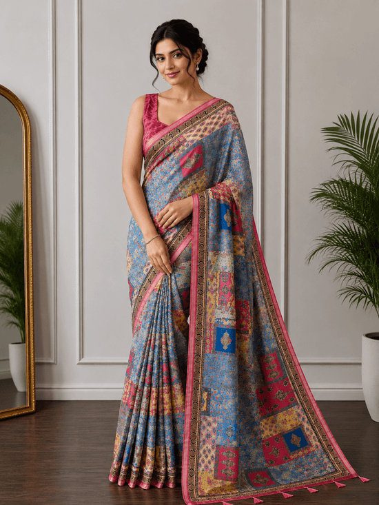 Amrah Wholesale Mv Vis 37 Cotton Saree - Amrah Wholesale