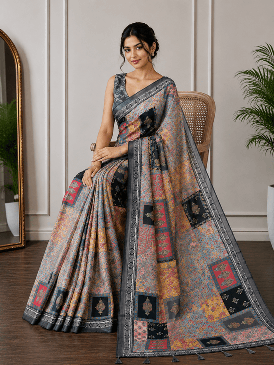 Amrah Wholesale Mv Vis 37 Cotton Saree - Amrah Wholesale