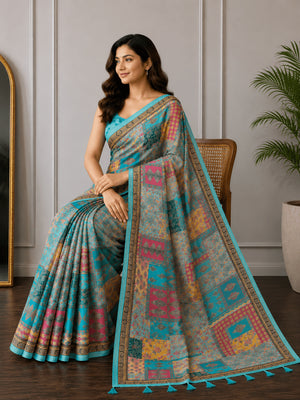 Amrah Wholesale Mv Vis 37 Cotton Saree - Amrah Wholesale