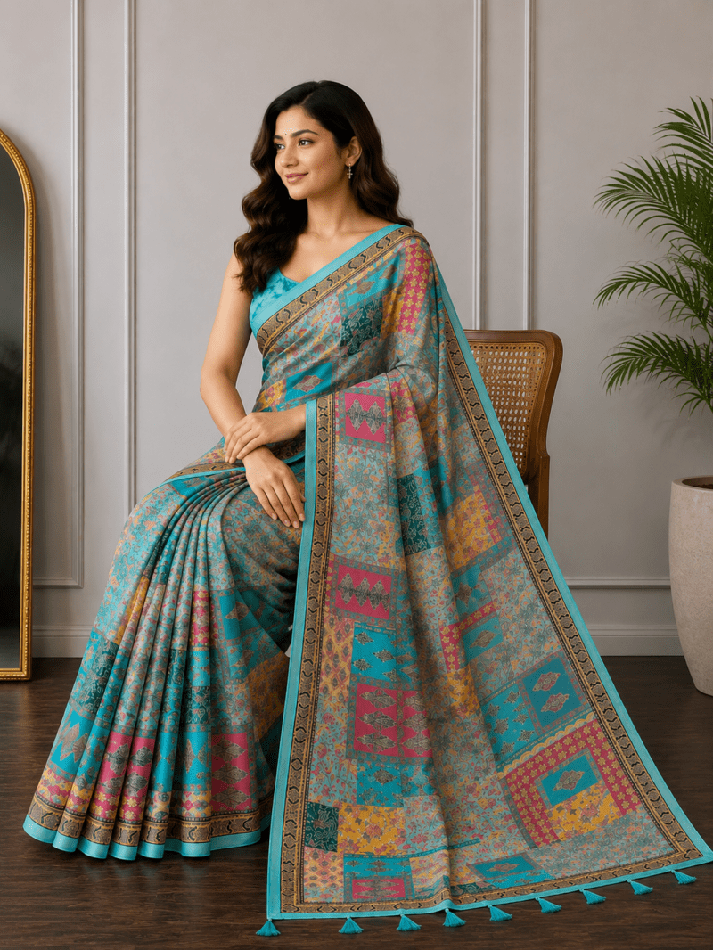 Amrah Wholesale Mv Vis 37 Cotton Saree - Amrah Wholesale