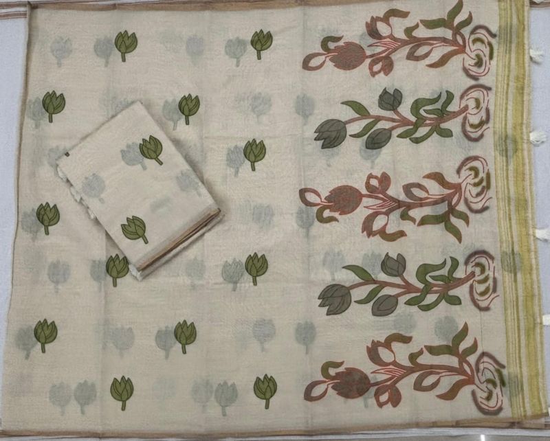 Amrah Wholesale Myra Vol 24 Khadi Silk Printed Office Wear Saree
