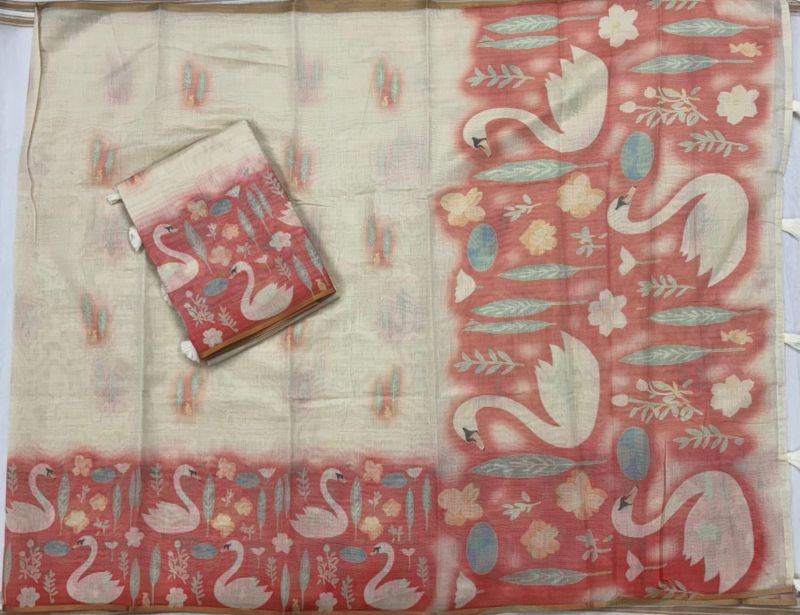 Amrah Wholesale Myra Vol 24 Khadi Silk Printed Office Wear Saree