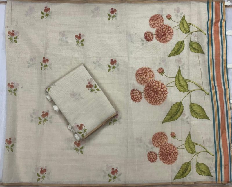 Amrah Wholesale Myra Vol 24 Khadi Silk Printed Office Wear Saree