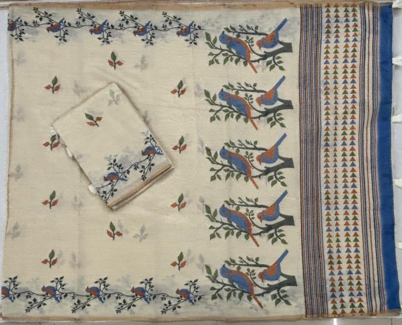Amrah Wholesale Myra Vol 24 Khadi Silk Printed Office Wear Saree