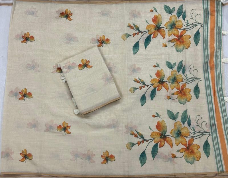 Amrah Wholesale Myra Vol 24 Khadi Silk Printed Office Wear Saree