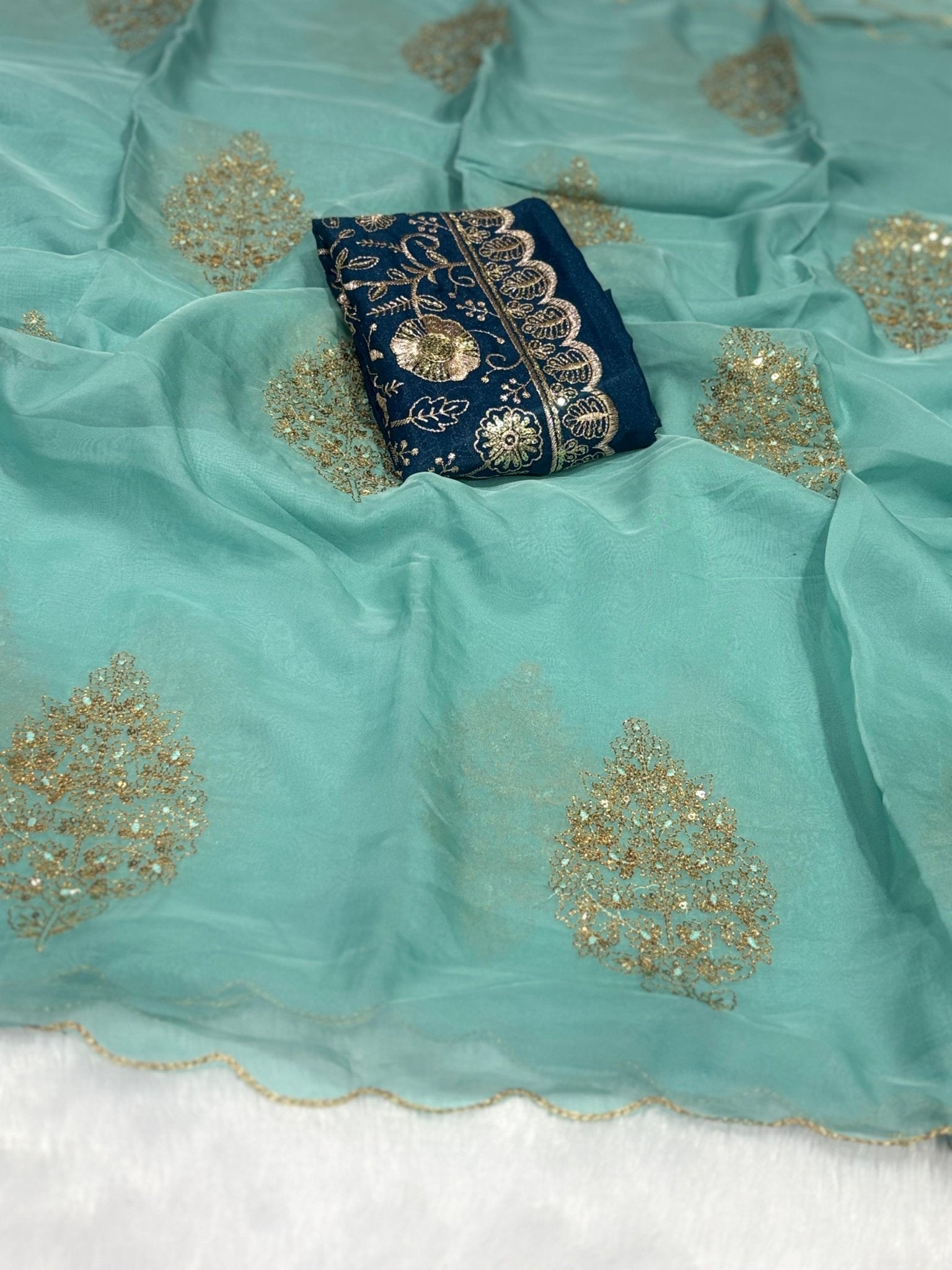 Amrah Wholesale Naina Ah Soft Organza Saree Collection - Amrah Wholesale