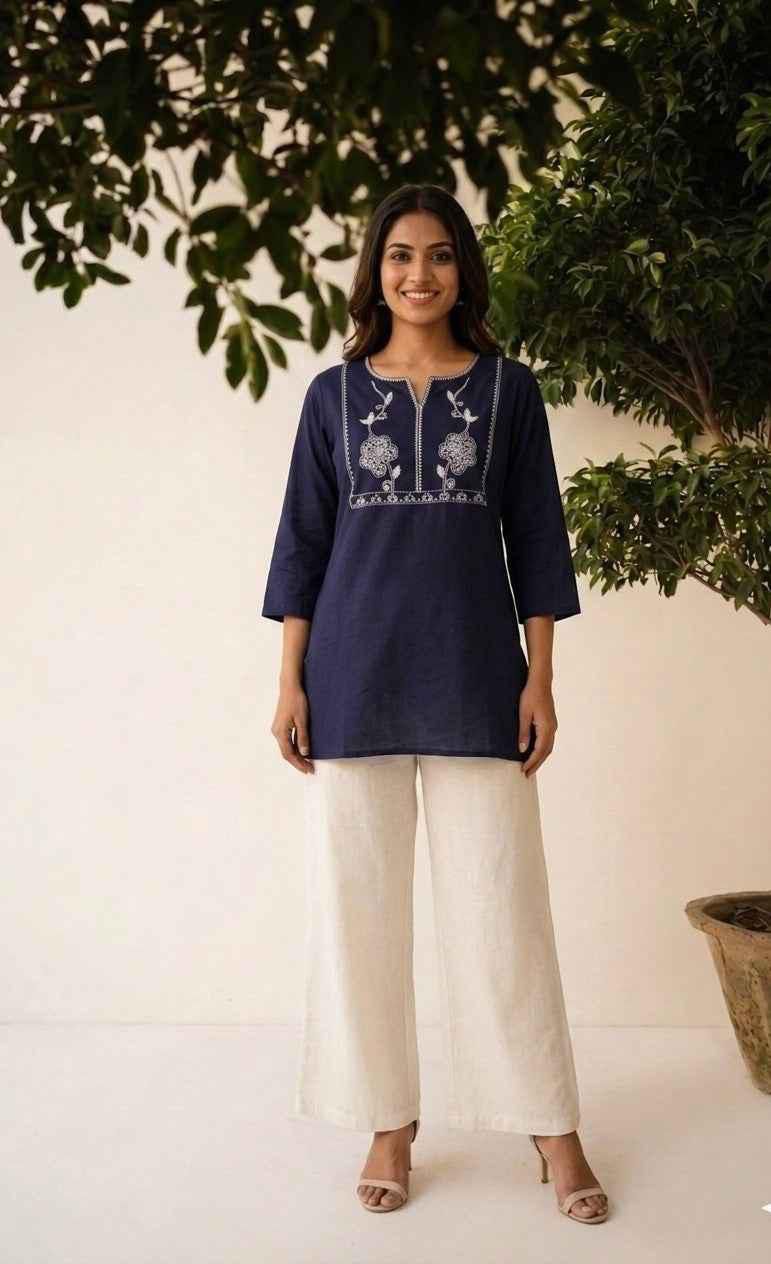 Amrah Wholesale Naisha Cotton Flex Cordset Co Ord Set - Amrah Wholesale
