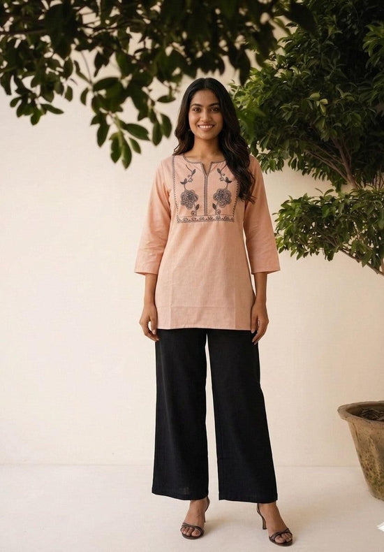 Amrah Wholesale Naisha Cotton Flex Cordset Co Ord Set - Amrah Wholesale