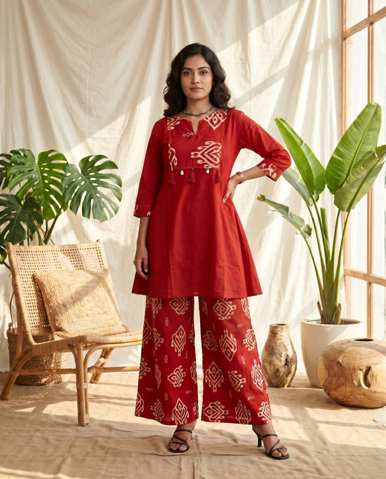Amrah Wholesale Naisha K 1028 Cotton Manual Work Kurti Pant Set