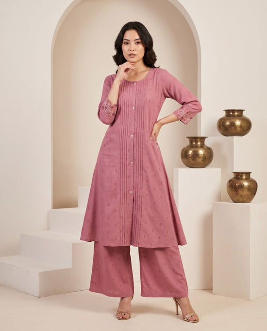 Amrah Wholesale Naisha K 1077 Pure Viscose Butti Work Kurti Pant Set