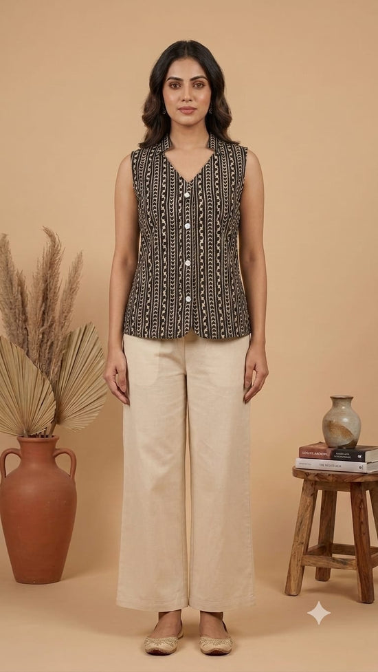 Amrah Wholesale Naisha K 1128 Cotton Printed Sleeveless Tops Collection - Amrah Wholesale