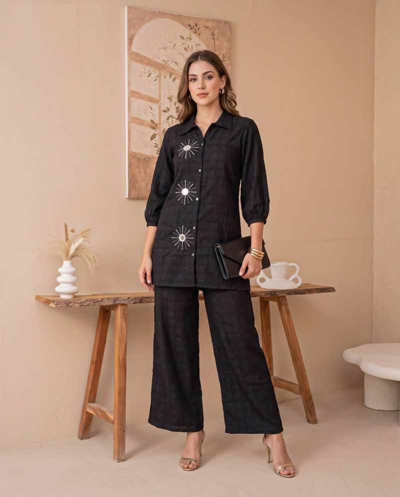 Amrah Wholesale Naisha K 1398 Imported Manual Work Co Ord Set Collection